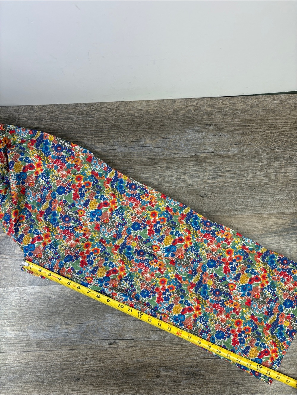 J.Crew Liberty London Margaret Annie Floral One-Shoulder Wide-Leg Jumpsuit 2 - Picture 15 of 16